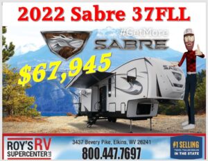2023 FOREST RIVER SABRE 37FLL 5TH WHEEL