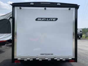 2026 SUNSET PARK SUNLITE 14TH TOY HAULER (WHITE/GREY)