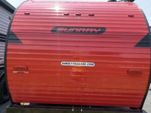 2026 SUNSET PARK SUNRAY 149 (RED/BLACK) SPORT PACKAGE