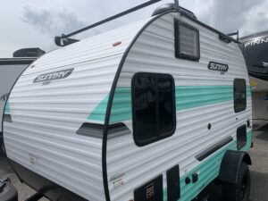 2024 SUNSET PARK RV SUNRAY 149 (TURQUOISE/WHITE)