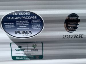 2025 PALOMINO PUMA 227RK
