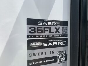 2026 FOREST RIVER SABRE 36FLX 5TH WHEEL