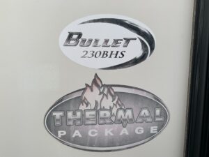 2012 KEYSTONE BULLET 230BHS