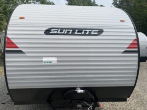 2026 SUNSET PARK RV SUN LITE 13BH LTD GREY/RED