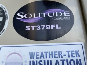 2016 GRAND DESIGN SOLITUDE 379FL