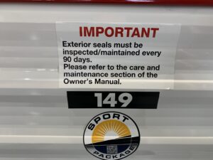 2026 SUNSET PARK RV SUNRAY 149 (WHITE/RED) CLASSIC