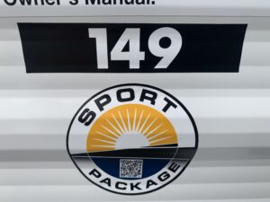 2026 SUNSET PARK RV SUNRAY 149 (WHITE/RED)