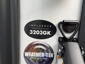 2026 GRAND DESIGN INFLUENCE 3203GK