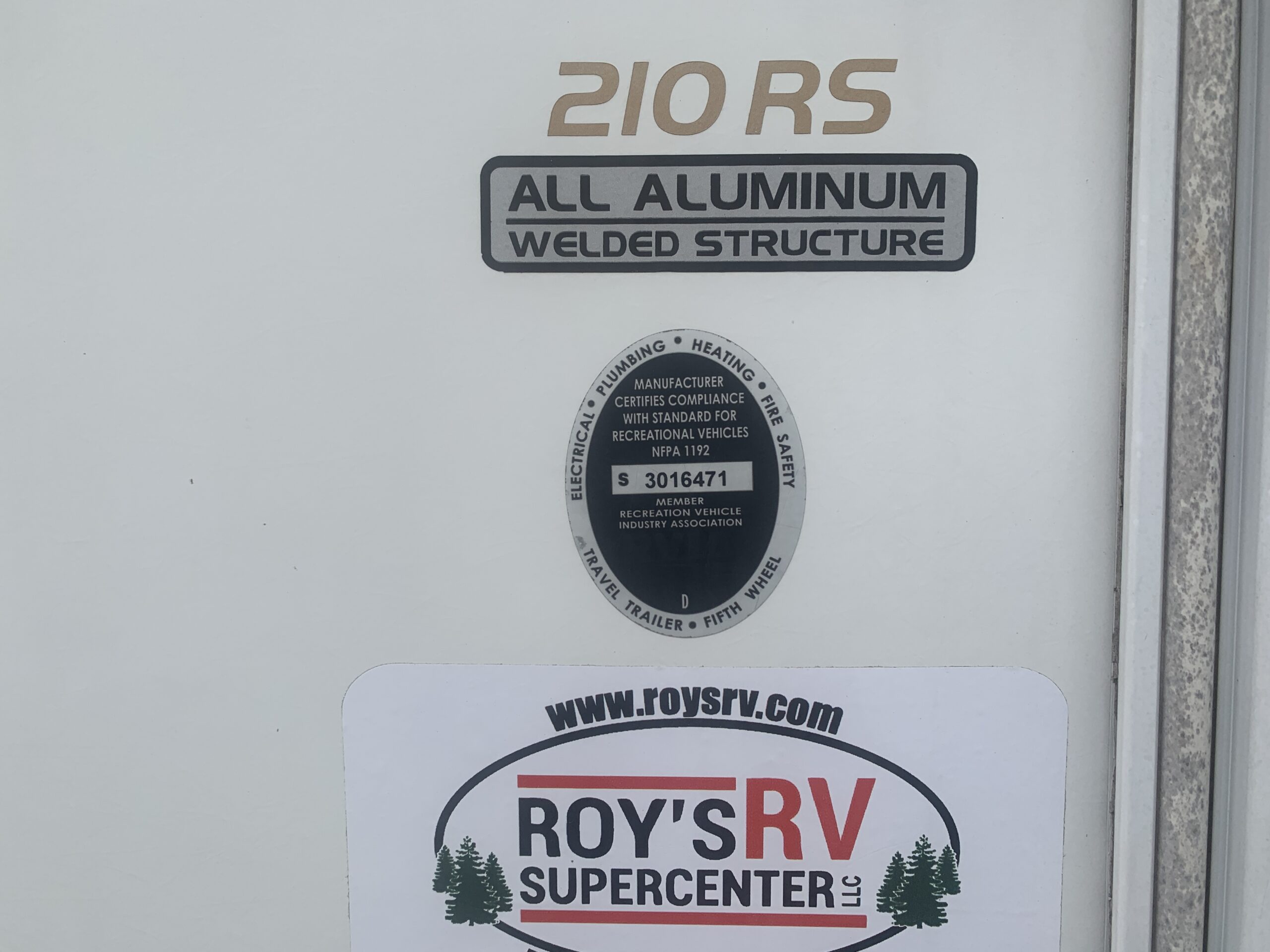 2012 KEYSTONE OUTBACK 210RS 2012 KEYSTONE OUTBACK 210RS